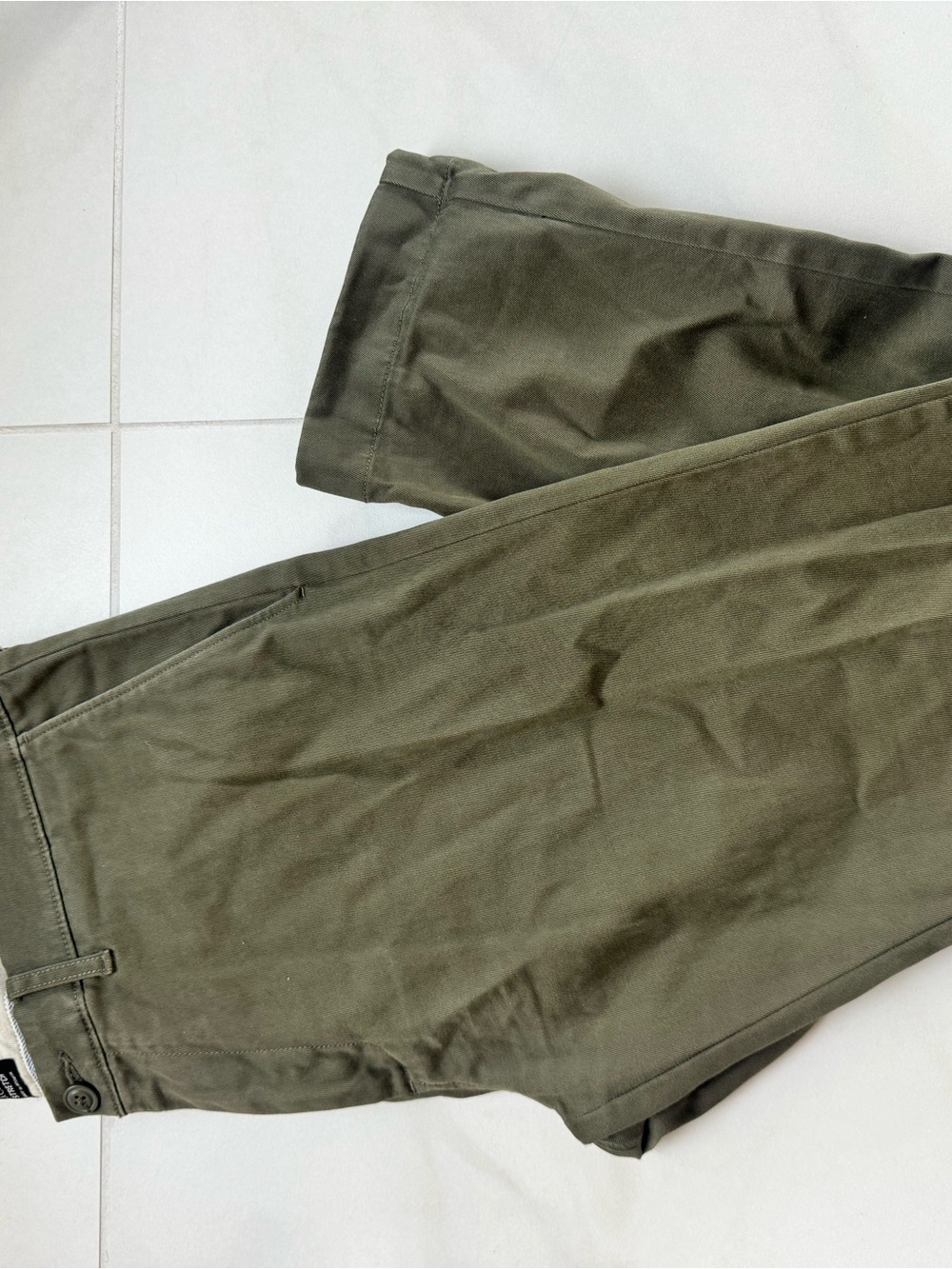 J. Crew Olive Chino Pants